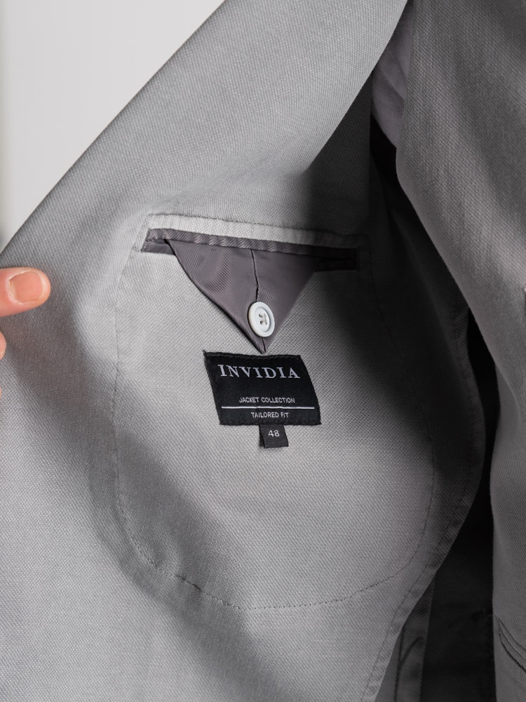 Giacca uomo in tessuto armaturato effetto lavato