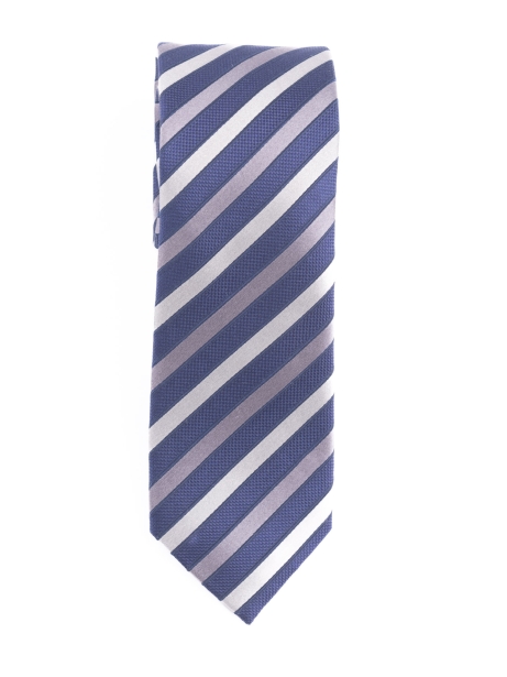 Cravatta uomo in seta armaturata fantasia Regimental