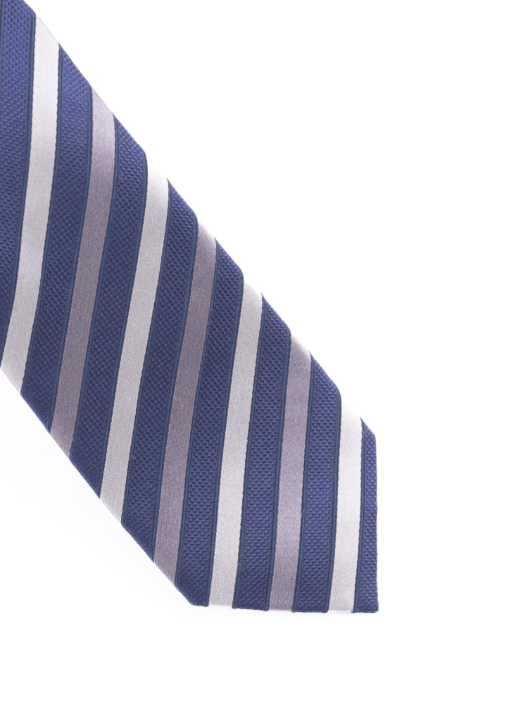 Cravatta uomo in seta armaturata fantasia Regimental