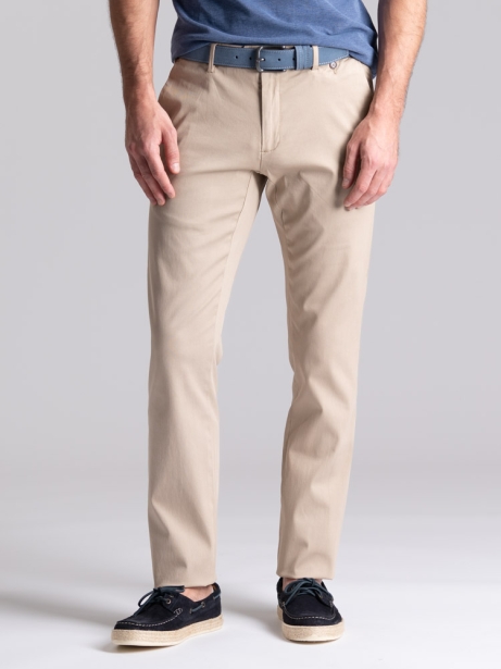 Pantalone uomo chino spina di pesce con micro pinces 2