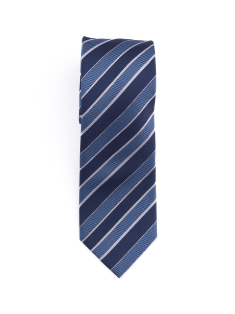 Cravatta uomo in seta fantasia Regimental