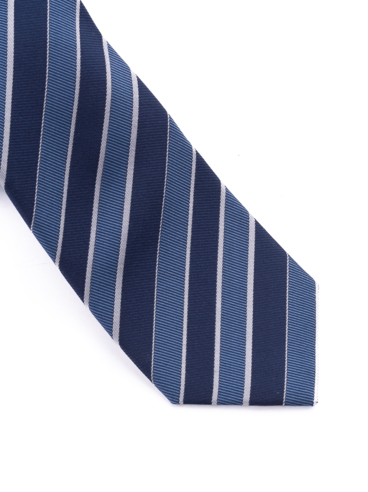 Cravatta uomo in seta fantasia Regimental