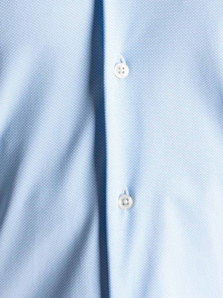 Camicia uomo TECNO micro armatura collo semi francese