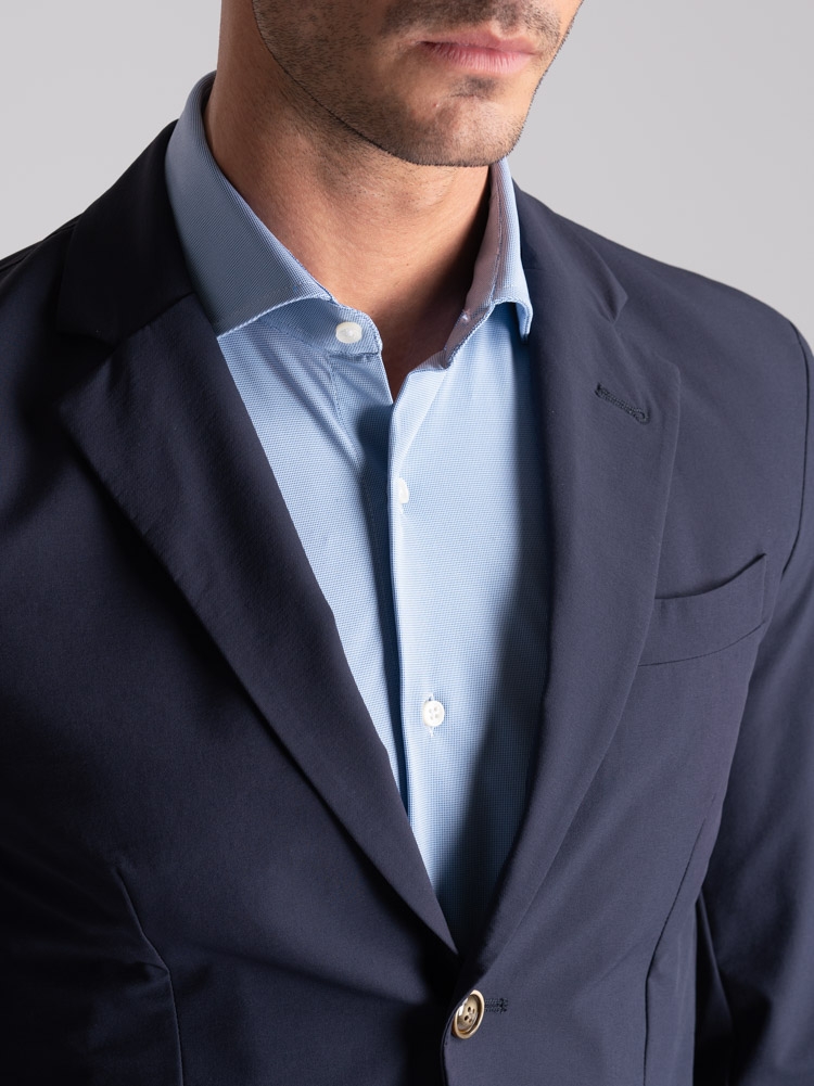 Giacca uomo sfoderata in tessuto...