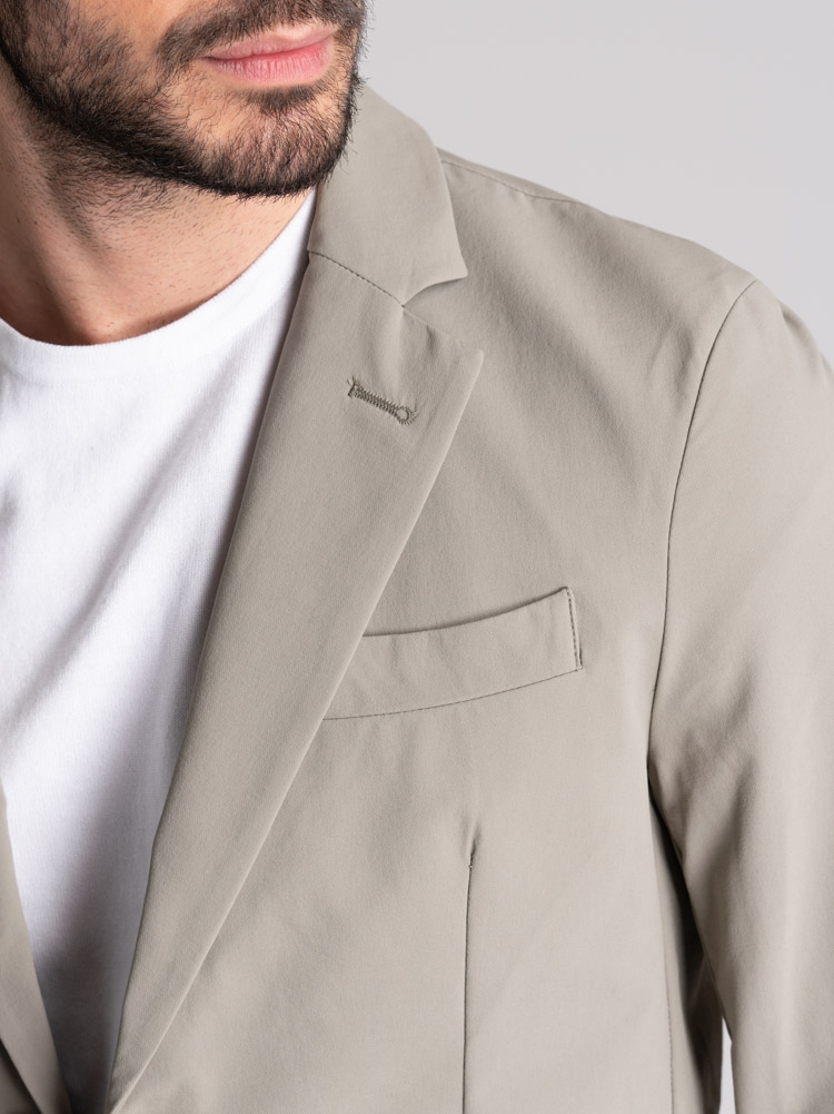 Giacca uomo sfoderata in tessuto...