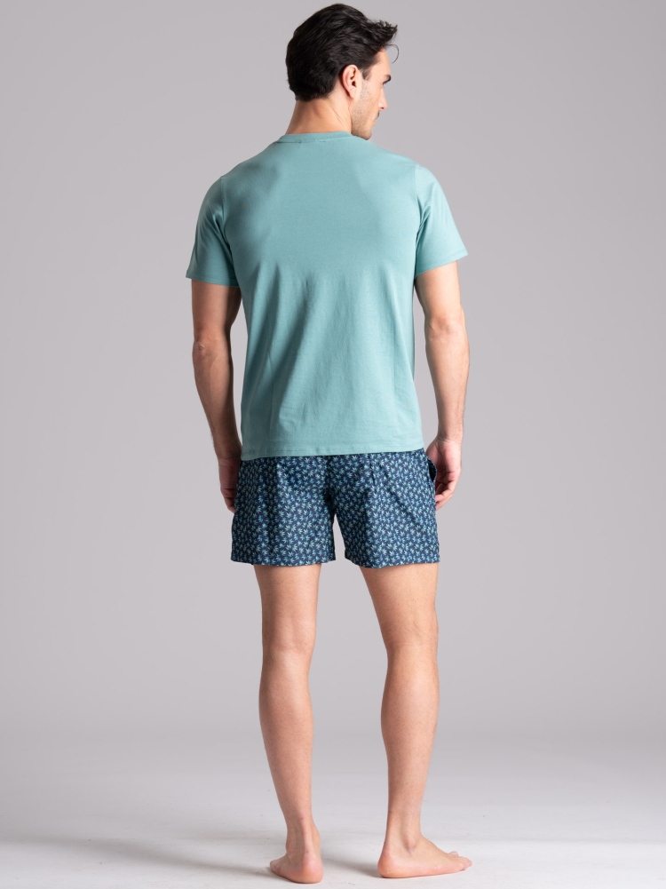 T-shirt uomo a mezza manica con scritta