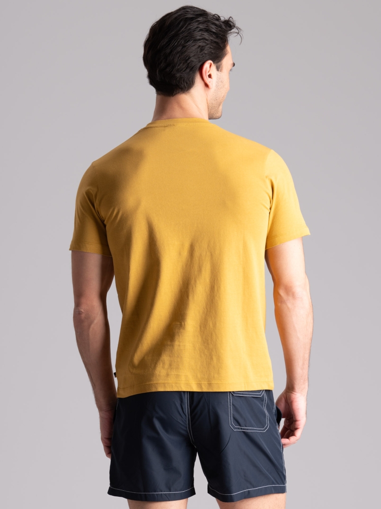 T-shirt uomo a mezza manica con stampa fantasia