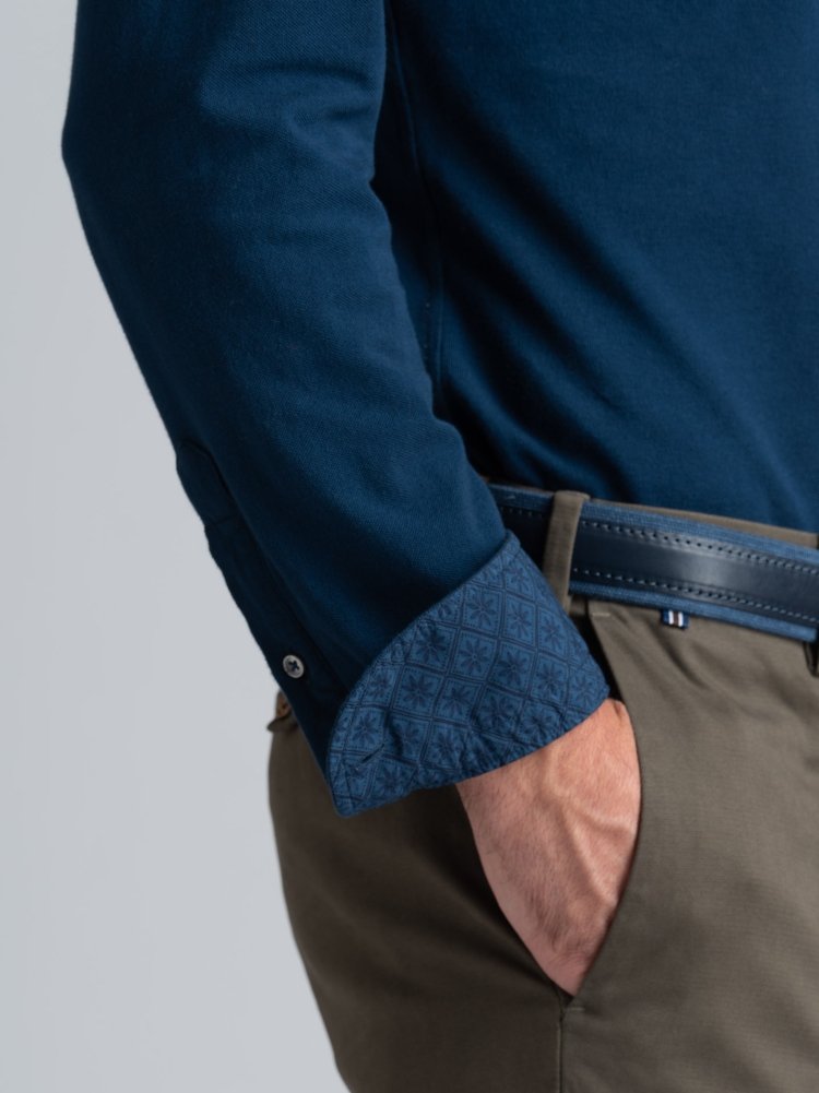 Pantalone uomo in tessuto Broken Twill mano calda