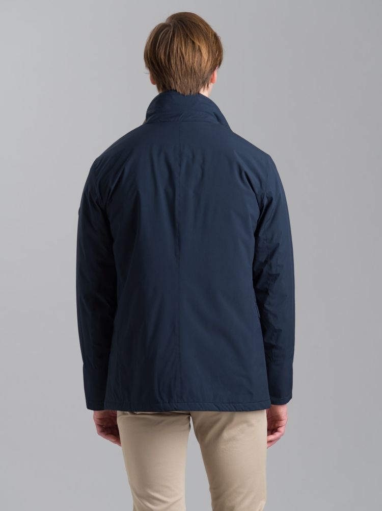 Giubbino uomo blazer blu imbottito...