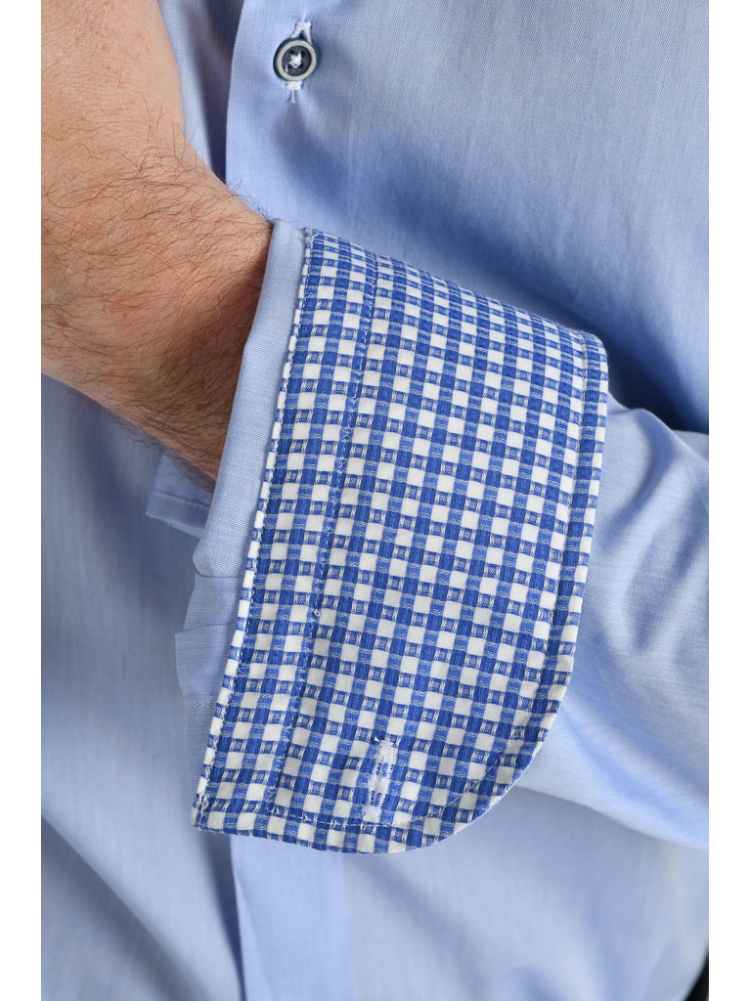 Camicia uomo tinta unita