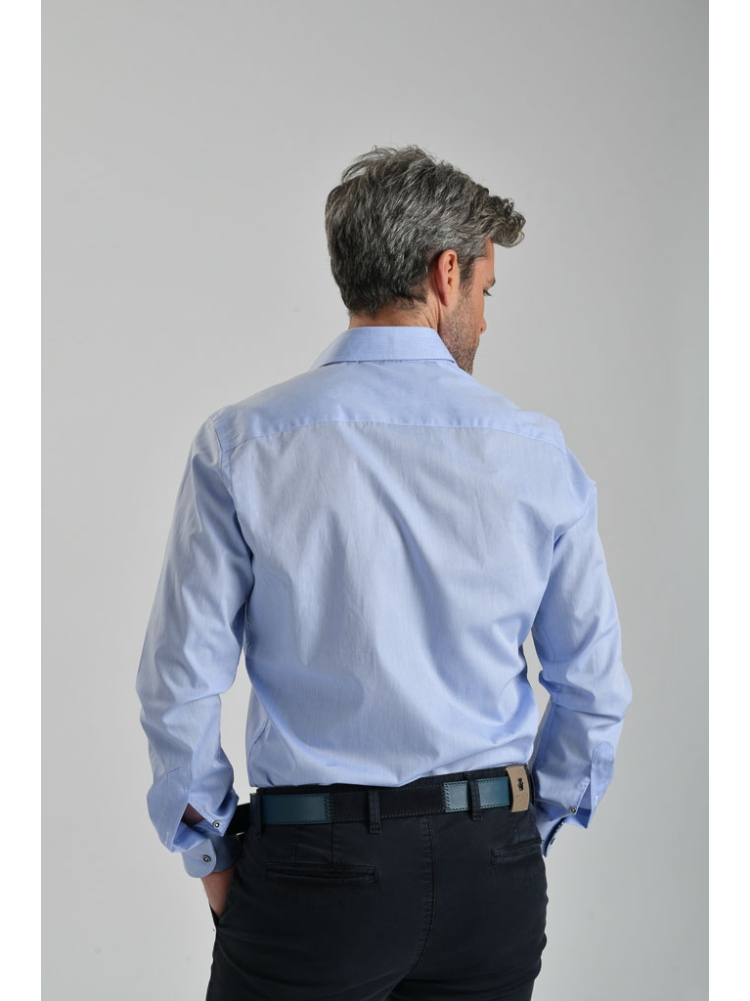 Camicia uomo tinta unita