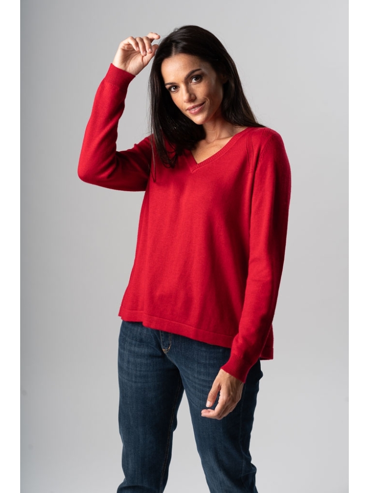 Maglia donna Scollo a V