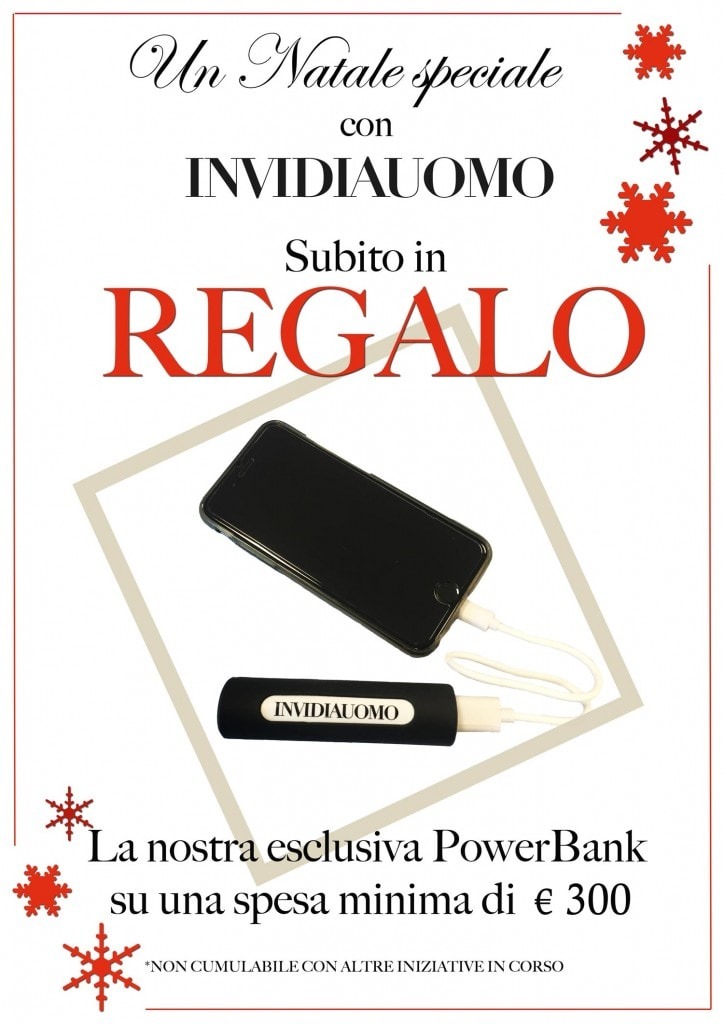 InvidiaUomo regala energia al tuo Natale