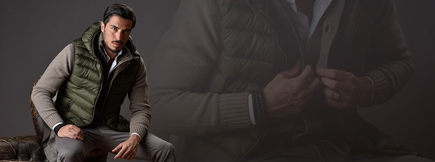 Gilet smanicato uomo:come indossare il piumino senza maniche