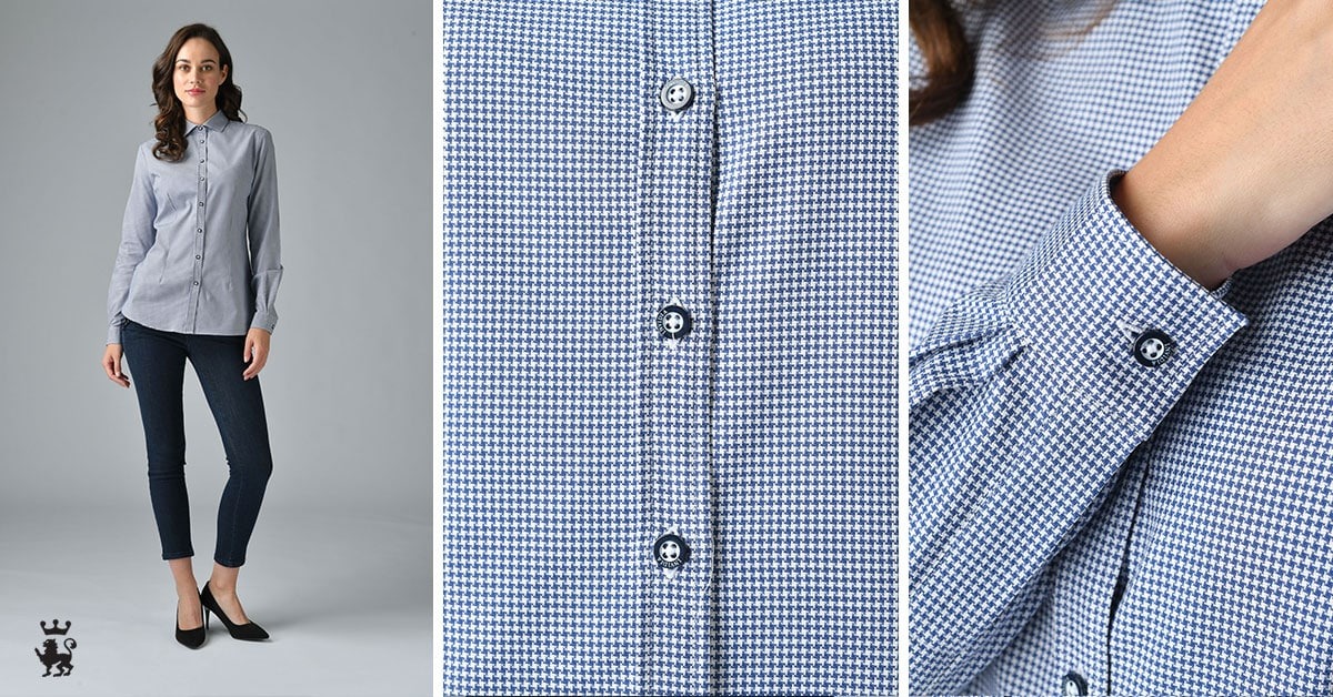 Due outfit con camicia a quadri da donna: jeans vs pantaloni neri